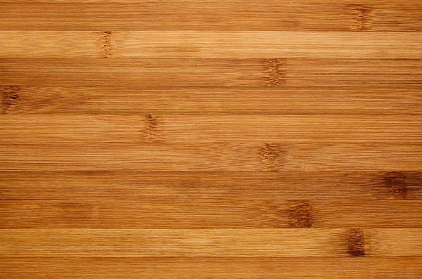 Bamboo brown wood texture, horizontal plank, top view, closeup. — Stock Photo, Image