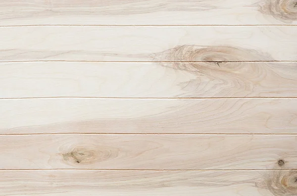 Clean light beige wood plank background. Wooden texture. — Stock Photo, Image