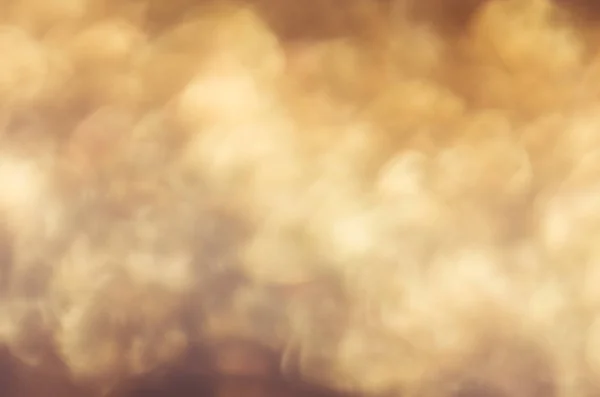 Багаті Золоті Теплі Ретро Хмари Світяться Текстурою Боке — стокове фото