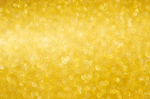 Golden Leuchtende Bokeh Abstrakte Textur Für Weihnachten Und Festliches Design — Stockfoto