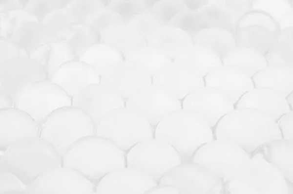 Bianco Texture Morbida Luce Mucchio Palle Trasparenti Come Elegante Moderno — Foto Stock