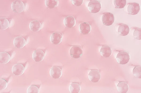 Abstrato Bonito Fundo Rosa Fresco Com Células Vidro Transparentes Fundo — Fotografia de Stock