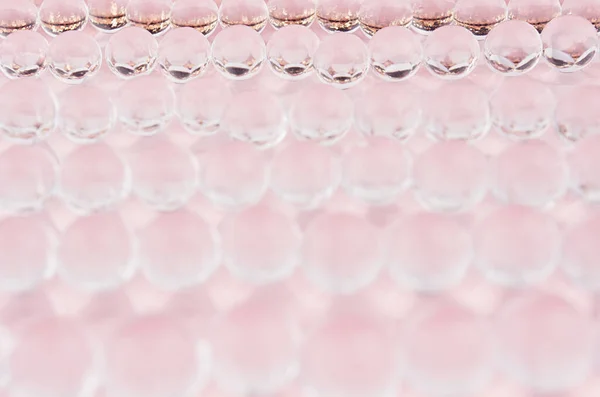 Abstrato Contemporâneo Festivo Fundo Rosa Com Átomos Transparentes Brilho Dourado — Fotografia de Stock