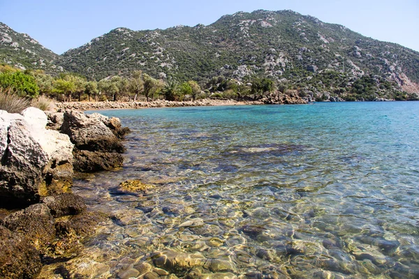 Türkiye 'nin güneyindeki güzel, vahşi plaj