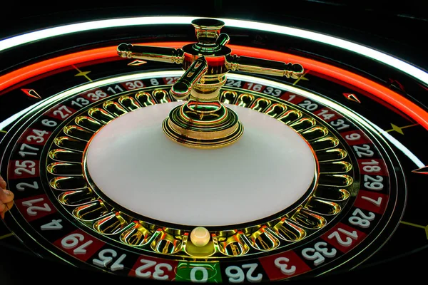 Traditional Roulette Wheel Handmade Classic Look — Stock Photo, Image