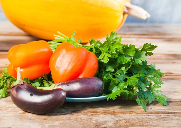 still life.garden eggplan  .tblue eggplant