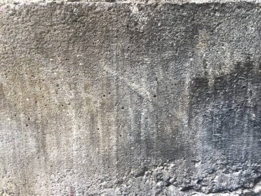 Arka plan için gri beton duvar alanı kopyalama alanı, Üst görünüm