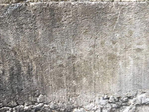 Mur en béton gris pour l'arrière-plan avec espace de copie, vue de dessus — Photo