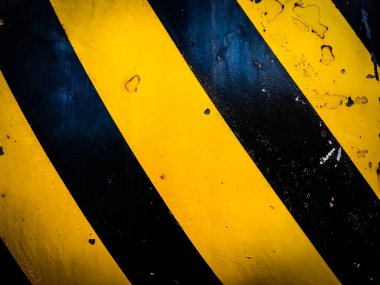 Tasarım için kopyalama alanı olan sarı ve siyah duvar dokusu