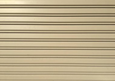 Paslanmaz çelik kaplamalı garaj. Tasarım için duvar kağıdı