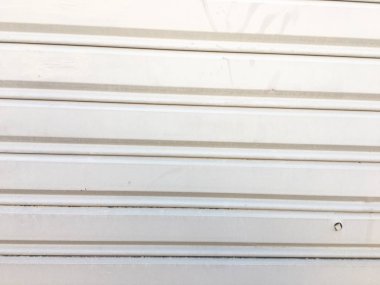 Paslanmaz çelik kaplamalı garaj. Tasarım için duvar kağıdı