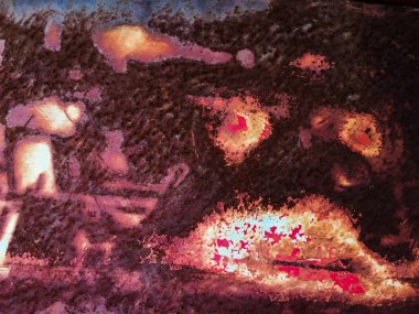 Tasarım için eski metal duvar dokusu arkaplanı