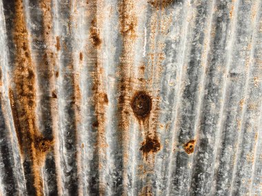 Tasarım için çinko duvar yüzey dokusu vintage arkaplanı