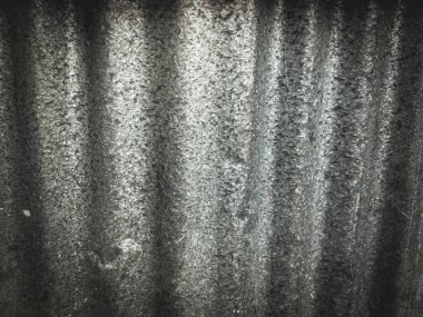 Çinko vintage doku arka planı, paslı galvanize