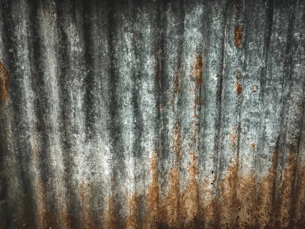 亜鉛壁表面テクスチャヴィンテージデザインの背景 — ストック写真