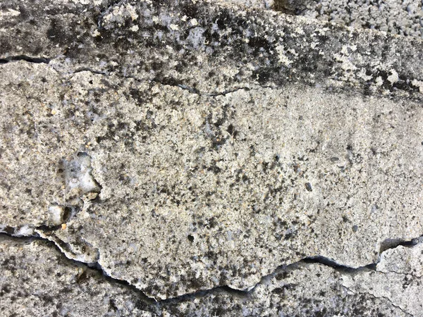 Cracked Concrete Wall Texture Copy Space Background — Stock Photo, Image