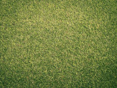 Yeşil çim futbol sahası arka planının yakın görüntüsü. Çalışma ve tasarım için duvar kağıdı.