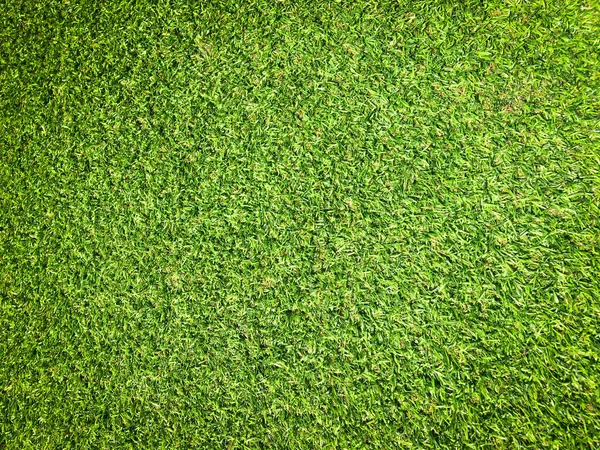 Mooi Groen Gras Patroon Van Golfbaan Voor Achtergrond Kopieerruimte Voor — Stockfoto