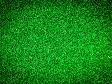 Arka planda golf sahasından güzel yeşil çimen desenleri. Çalışma ve tasarım için boşluk kopyala, Üst Görünüm