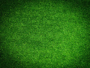 Tasarım için yapay çim arkaplanı, üst görünüm