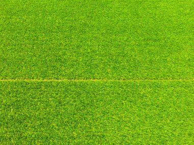 Tasarım için yapay çim arkaplanı, üst görünüm