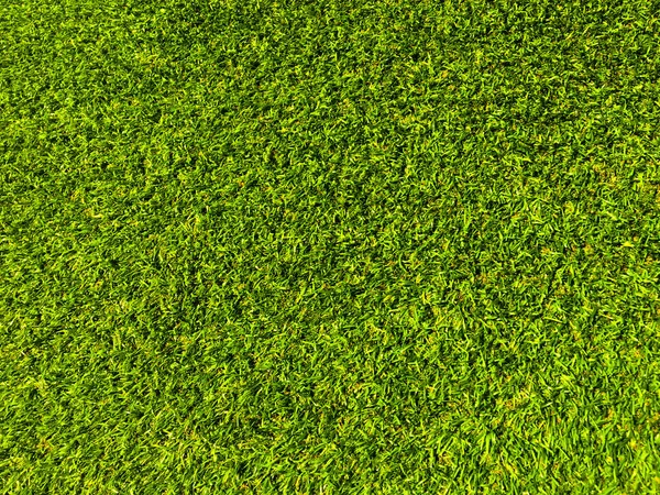 Mooi Groen Gras Patroon Van Golfbaan Voor Achtergrond Kopieerruimte Voor — Stockfoto
