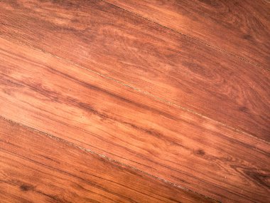 Tasarım sanatı için doğal arka plan olarak güzel ahşap masa kullanımı