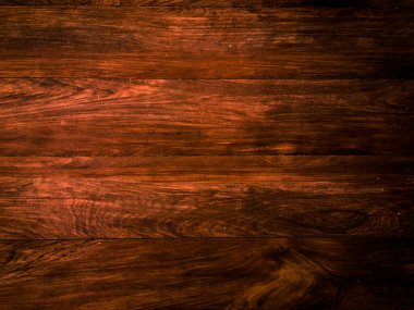 Tasarım ve çalışma için kopya alanı olan eski, kahverengi masa dokusu.