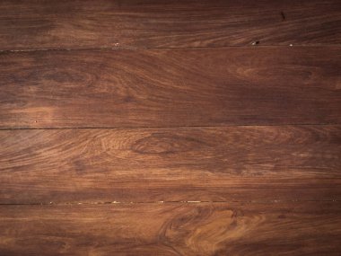 Arka plan için güzel eski ahşap dokusu, çalışma ve metin için alanı var. Üst görünüm