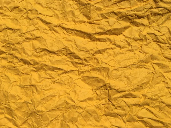 Premium Photo, Gold yellow crumpled paper