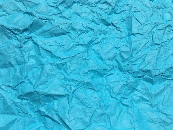 Fondo Textura Papel Arrugado Azul Moderno Para Diseño — Foto de Stock