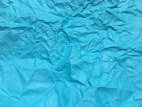 Fondo Textura Papel Arrugado Azul Moderno Para Diseño — Foto de Stock