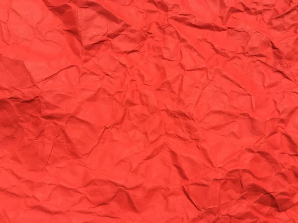 Crumpled Red Paper Texture Picture, Free Photograph