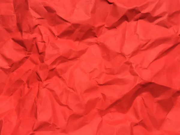 Fond Texture Papier Froissé Rouge Pour Design Papier Peint Pour — Photo