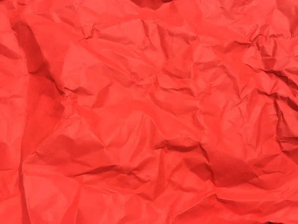 Fond Texture Papier Froissé Rouge Pour Design Papier Peint Pour — Photo