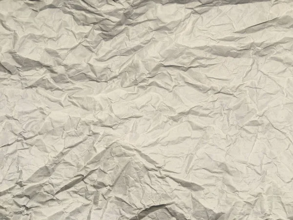 Άσπρο Τσαλακωμένο Χαρτί Υφής Φόντο Για Σχεδιασμό Χώρο — Φωτογραφία Αρχείου