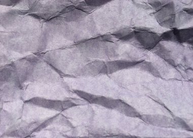 Soyut modern mor buruşmuş kağıt doku arkaplanı. 