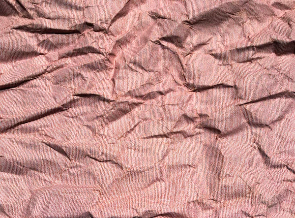 Beautiful Pattern Red Crumpled Paper Texture Background — Stock Photo, Image