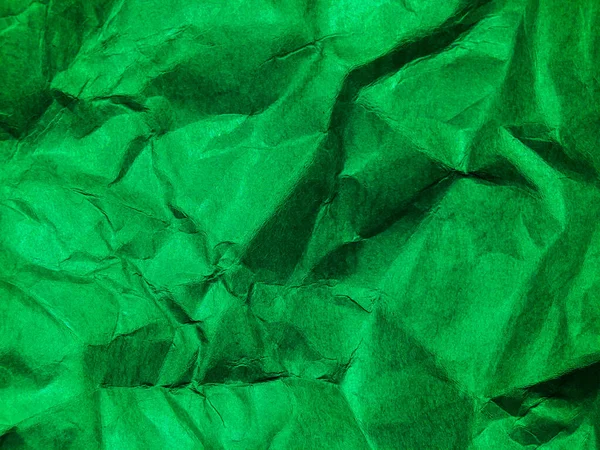 緑がかった紙の質感の背景のクローズアップ — ストック写真