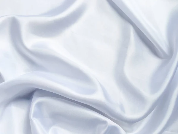 Ομαλή Λευκό Ύφασμα Υφή Φόντο Ταπετσαρία Πρότυπο Για Γάμο Νέο — Φωτογραφία Αρχείου
