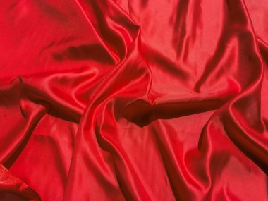 Modern lüks kırmızı kumaş dokusu arka planı. Sevgililer Günü ya da Noel Günü duvar kağıdı tasarımı