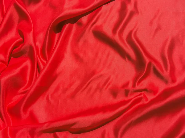 Υφή Από Κόκκινο Ύφασμα Ρυτίδες Για Φόντο Ημέρα Του Αγίου — Φωτογραφία Αρχείου