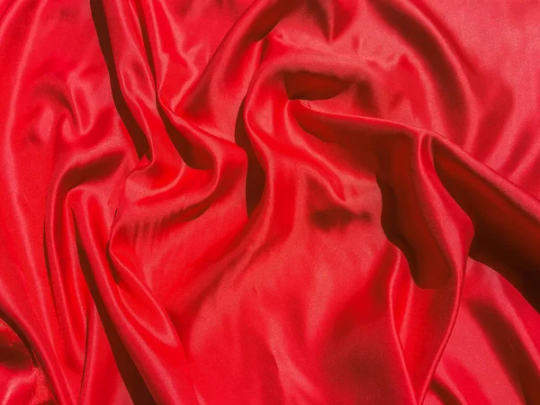 Nowoczesny Luksusowy Czerwony Materiał Tekstury Tła Walentynki Lub Boże Narodzenie — Zdjęcie stockowe