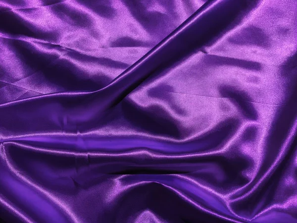 Beau Fond Texture Tissu Violet Lisse Avec Espace Copie Pour — Photo