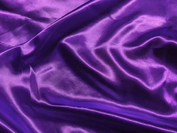 Beau Fond Texture Tissu Violet Lisse Avec Espace Copie Pour — Photo