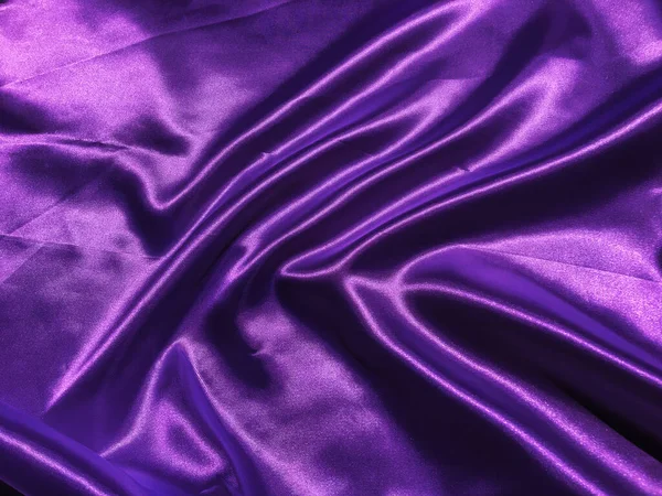 Beau Fond Texture Tissu Violet Lisse Avec Espace Copie Pour — Photo