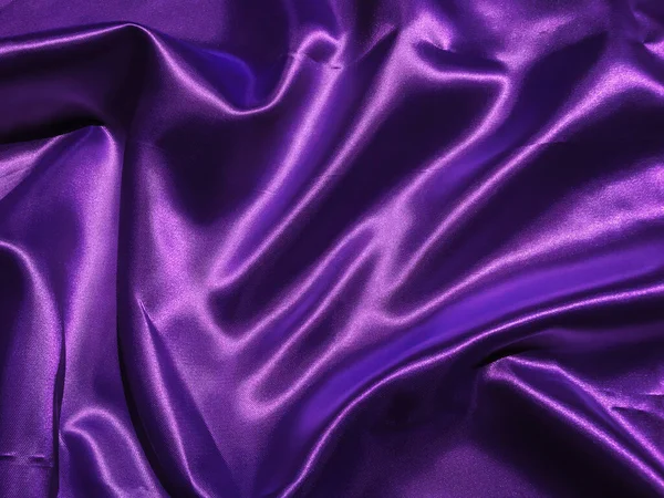 Tela Lisa Púrpura Fondo Textura Satinada Con Espacio Copia Para —  Fotos de Stock