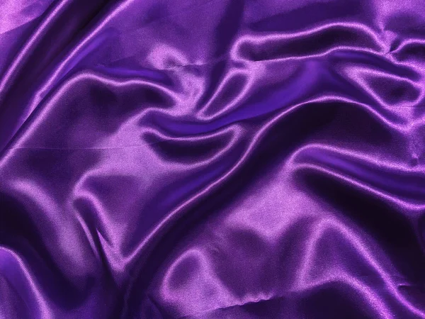 Tecido Roxo Liso Fundo Textura Cetim Com Espaço Cópia Para — Fotografia de Stock