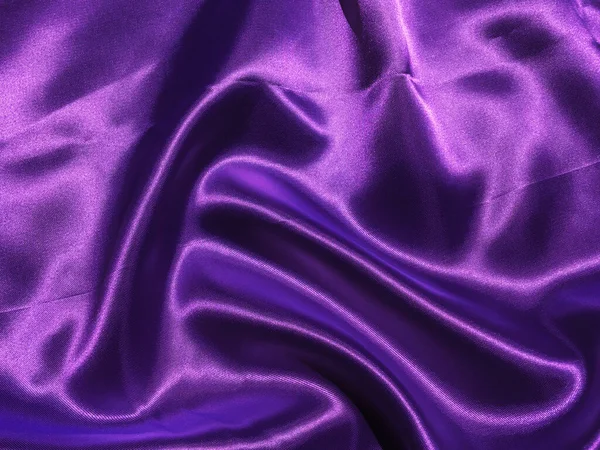Tissu Violet Lisse Fond Texture Satinée Avec Espace Copie Pour — Photo