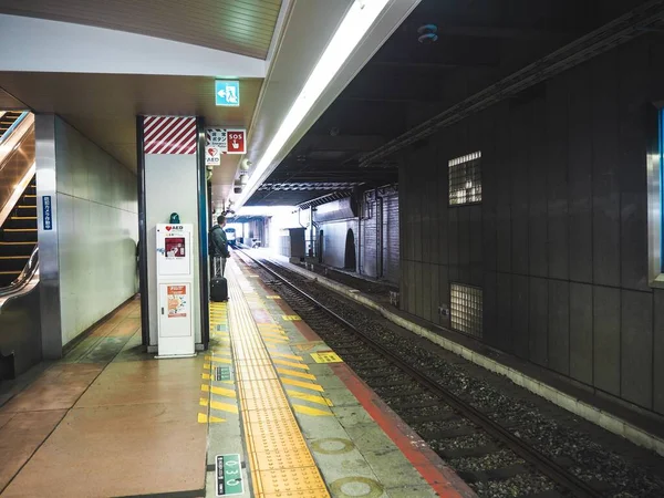 오사카 2019 지하철 — 스톡 사진